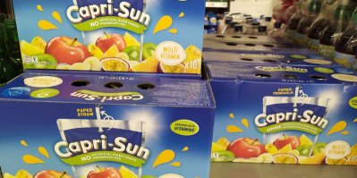 Nápoj Capri-Sun v supermarketu