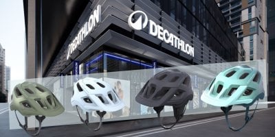 Decathlon stahuje některé modely helem na horská kola z trhu a vyzývá zákazníky, aby je přestali používat