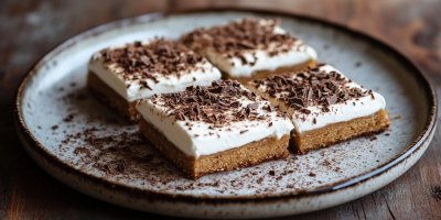 Tenký perník s vrstvou zakysané smetany, který je hotový raz dva