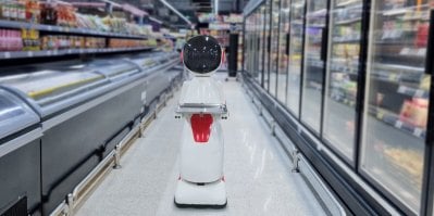 Robot v supermarketu