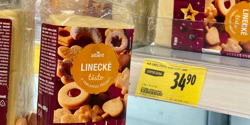 Mrkli jsme na zoubek lineckým těstům v obchodech. Máslo ani vanilku v nich až na výjimky nehledejte