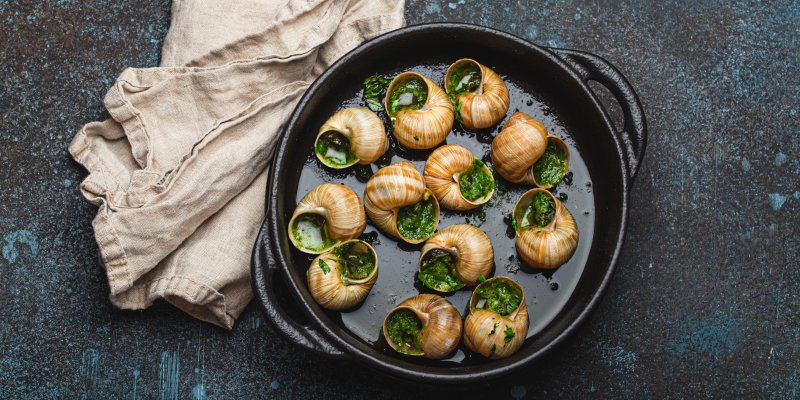 Vánoční šneci po burgundsku: Recept na tradiční francouzskou pochoutku