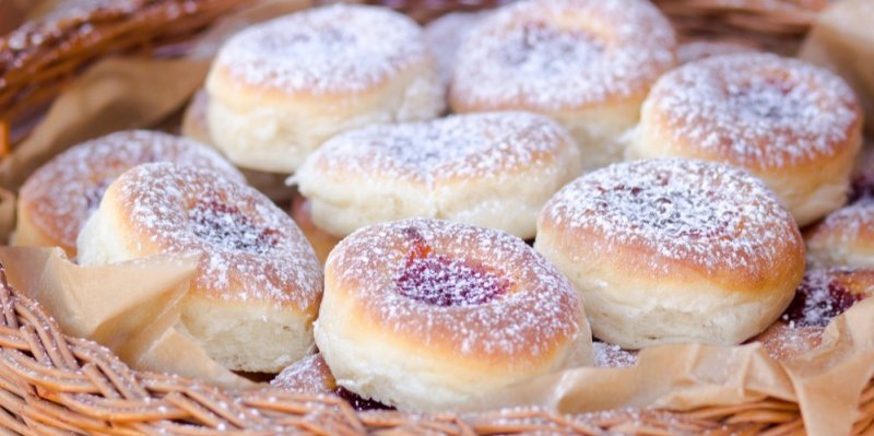 Koblížky bez smažení? Ano, a navíc jsou lehčí, méně mastné, a přitom stejně chutné