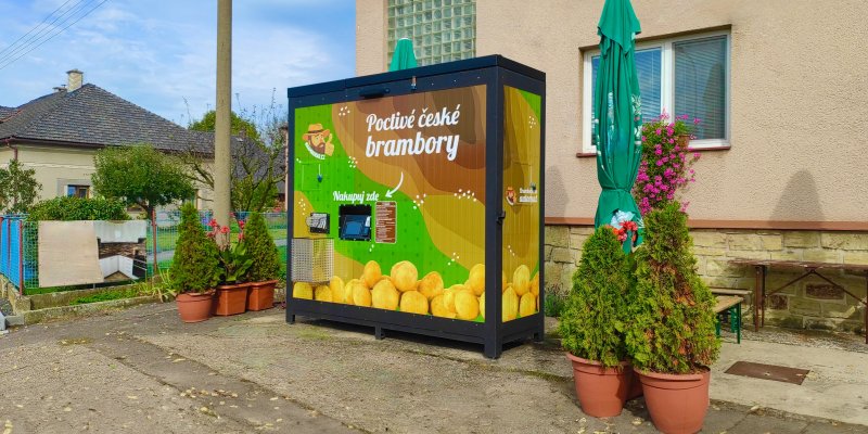 Brambory z automatu? V Česku se jeden takový nedávno spustil