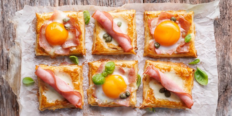 Zapékané toasty z listového těsta jako rychlý oběd i hostina pro nečekanou návštěvu