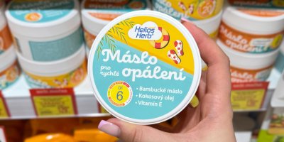 Máslo pro rychlé opálení v ruce