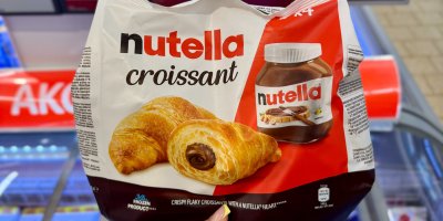 Nutella croissant v Lidlu