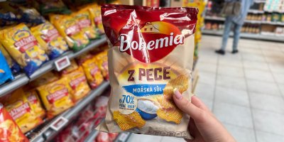 Bohemia Chips z pece