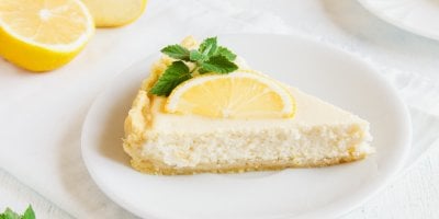Citronový dort z BeBe sušenek a mascarpone. Osvěžující dezert, po kterém se jen zapráší