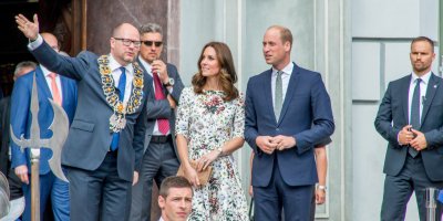 Princezna a princ z Walesu na oficiální akci