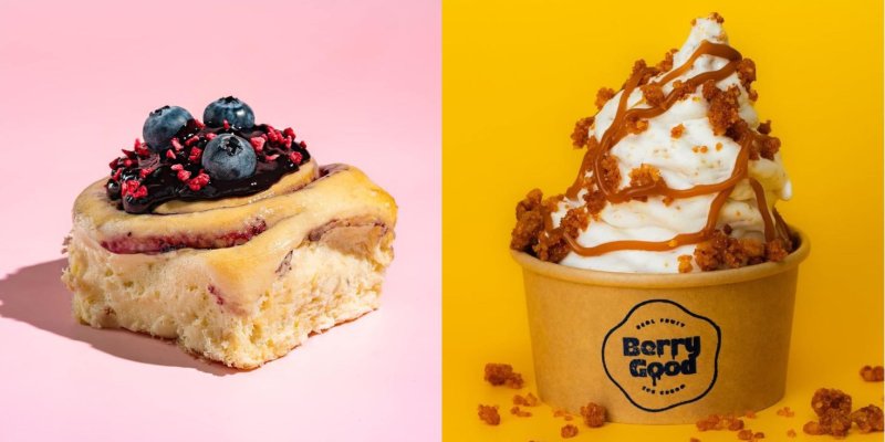 Sladké rolky a novozélandské zmrzliny, jaké tu ještě nebyly: V Praze otevřel Cinnamood i Berry Good