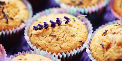 Recept na muffiny s levandulí a citronem, které provoní celý dům