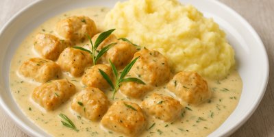 Za 20 minut máte hotovo: Kuřecí prsa v krémové estragonové omáčce, která chutnají jako z luxusní restaurace