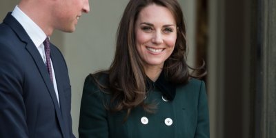 Kate Middleton v kabátu