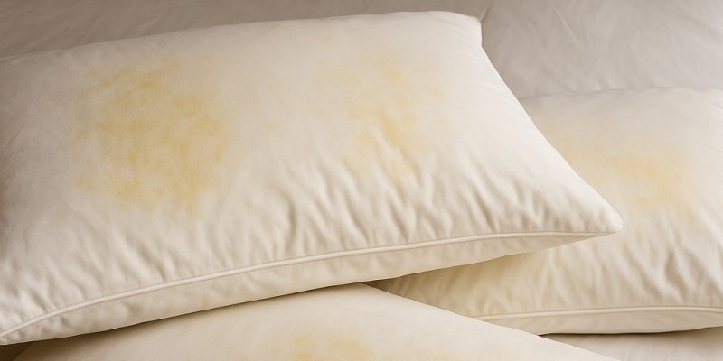 Žluté skvrny z polštářů zmizí raz dva: Stačí dvě běžné suroviny z kuchyně