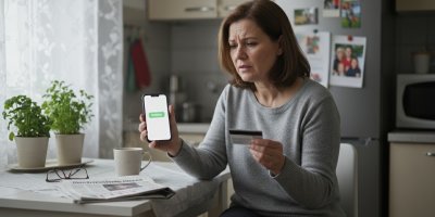 „Volali z banky a chtěli, abych přiložila kartu k mobilu. Málem jsem přišla o všechno,“ popisuje mladá žena