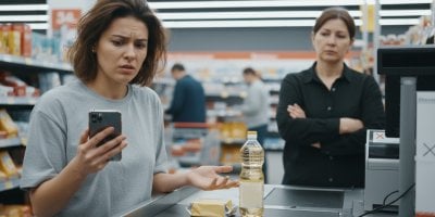 „Strhli mi peníze, ale odmítli mi dát zboží. Prodavačka mi řekla, ať si to vyřeším sama,“ říká zoufalá žena