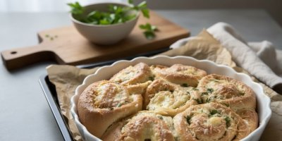 Česnekové šneky musíte vyzkoušet. Křupavé, nadýchané těsto a vůně bylinek vás donutí je příště udělat z dvojité dávky