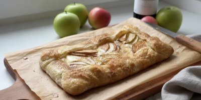 Jednoduchá galetka s brie a jablky, která je křupavá, voňavá a ideální na podzimní večery