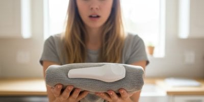 Prodavačka zapomněla sundat čip z mikiny. Doma jsem slyšela lupnutí a zpanikařila jsem