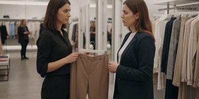 Zaměstnanec okomentoval postavu zákaznice při zkoušení kalhot. Psycholožka radí, kde je hranice mezi radou a urážkou