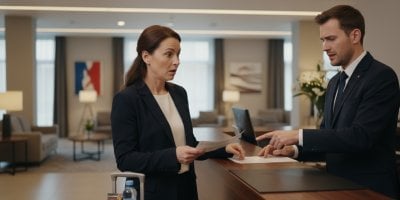 V hotelu mi naúčtovali minibar, který jsem neotevřela. Cítila jsem se jako podvodnice