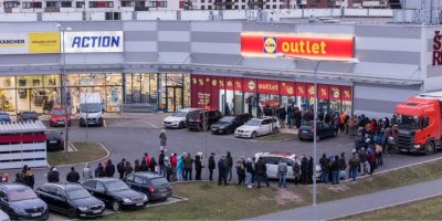 Pozor, olomoucký Lidl Outlet končí a bude se zase stěhovat. Na nákupy máte posledních pár dní