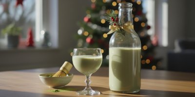 Matcha vaječný likér: Svěží zelená verze klasiky, která chutná líp než kupovaný