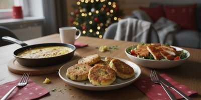 Kapr do karbanátků, řízek na Caesar a bramborový salát do omelety: Chytré tipy, jak zužitkovat zbytky ze svátků