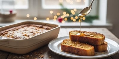 Zbyla vánočka? Udělejte z ní jednoduchou žemlovku nebo ji opečte na pánvi