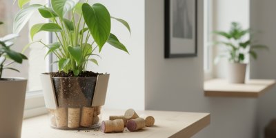 Korky od vína nahradí drahou drenáž. Zahradnice radí, jak je použít a které rostliny z toho mají největší užitek