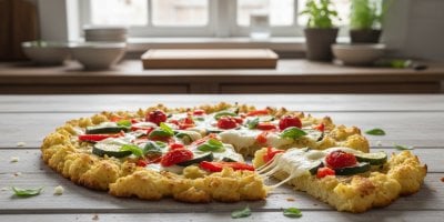 Květáková pizza bez mouky: Lehká, křupavá a ideální pro ty, co chtějí zhubnout
