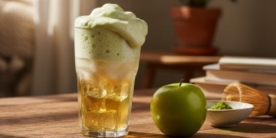 Matcha Cloud s jablečným džusem je nový hit. Vyzkoušejte, než to bude zase všude