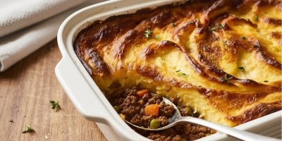 Zapečené mleté maso s bramborovou kaší: Jednoduchý recept na víkendový oběd, který porazí i řízky