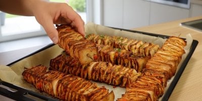 Kebab z tortilly na plechu