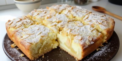 Recept na jablečný koláč s mandlemi: Vydrží dokonale vláčný i další dny