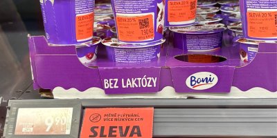 Manžel i děti odmítají jíst jídlo se slevovou samolepkou. Lenka popisuje hádky, které spustila obyčejná nálepka