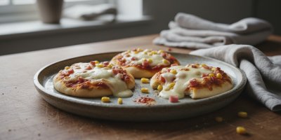 Mini pizzy z cottage sýra: Jednoduchý recept bez kynutí, který zvládnete za 30 minut