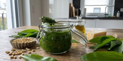 Pesto z medvědího česneku: Hotové za 10 minut a využijete ho celý týden do jídel od těstovin po pečivo
