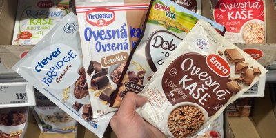 Redakční srovnání ovesných kaší s příchutí čokolády: Oblíbené značky zklamaly množstvím cukru i vloček