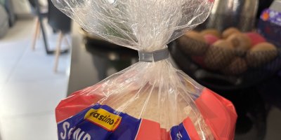 Pečivo v sáčku s klipem