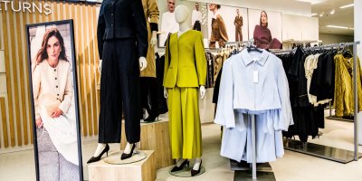 Figuríny v obchodě s módou