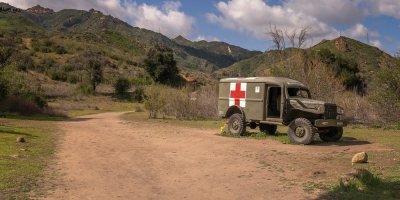 Stará sanitka ze seriálu MASH