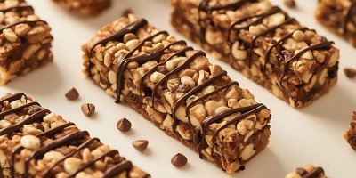 Recept na zdravé křupavé tyčinky s ořechy a čokoládou, které zaženou mlsnou a dodají energii