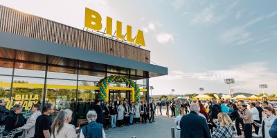 Budou supermarkety ze dřeva? BILLA otevřela prodejnu budoucnosti a má velké plány