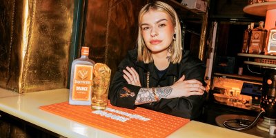 Drink Zlatokopka a bartenderka Nikol Tomišková účastnice programu Jägermeister Scholarship