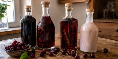 Recepty na 4 domácí třešňové likéry. Klasika, rumová verze i krémový