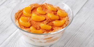 Mandarinkovo-citronové tiramisu: Svěží dezert do mísy, který v horkých dnech příjemně osvěží