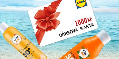 Soutěžte o 10 poukázek na nákup za 1 000 Kč v Lidlu. Kvalitní opalovací kosmetika nemusí stát jmění, objevte Cien Sun