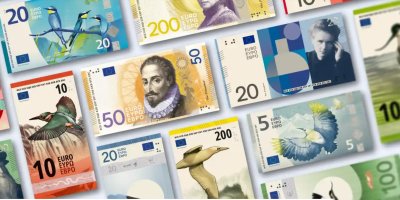 Eurobankovky získají novou podobu. O novém vzhledu mohou hlasovat i Češi z deseti návrhů